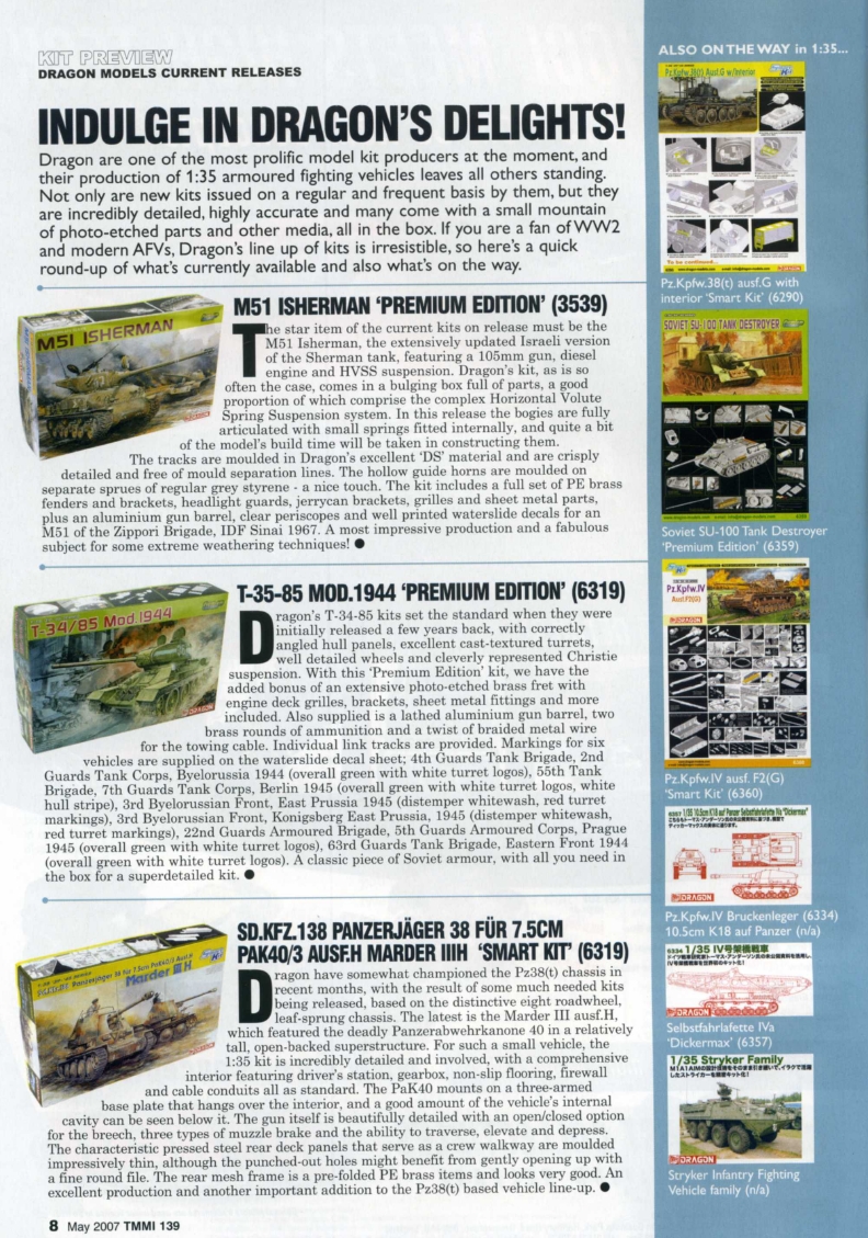 Tamiya Model Magazine 139 (2007-05)